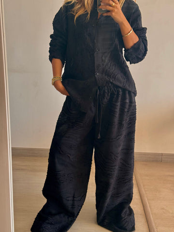 Ripped linen set