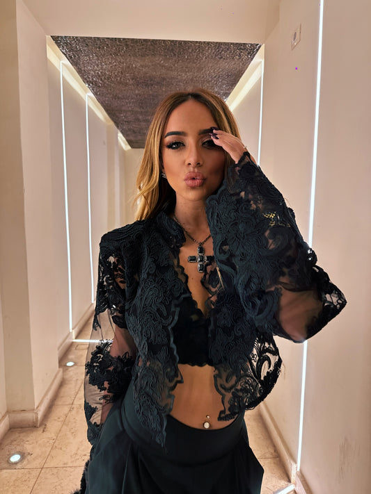 The Drama lace jacket