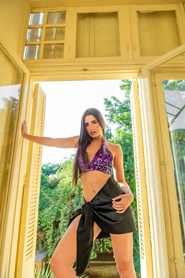 Purple Shine Top